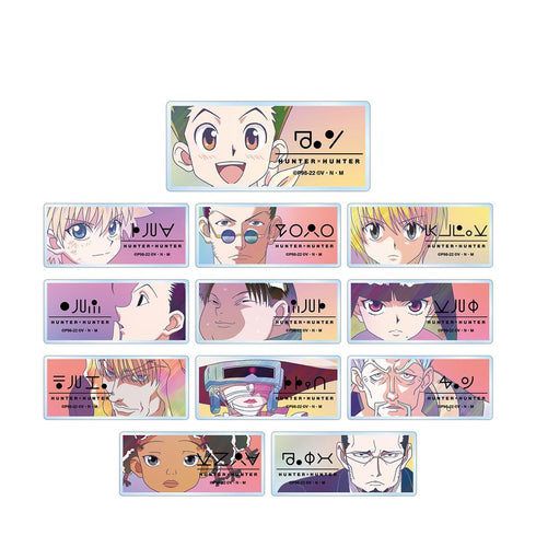 『HUNTER×HUNTER』トレーディング Ani-Art clear label 第2弾 アクリルネームプレート(単位/BOX)【202508再販】